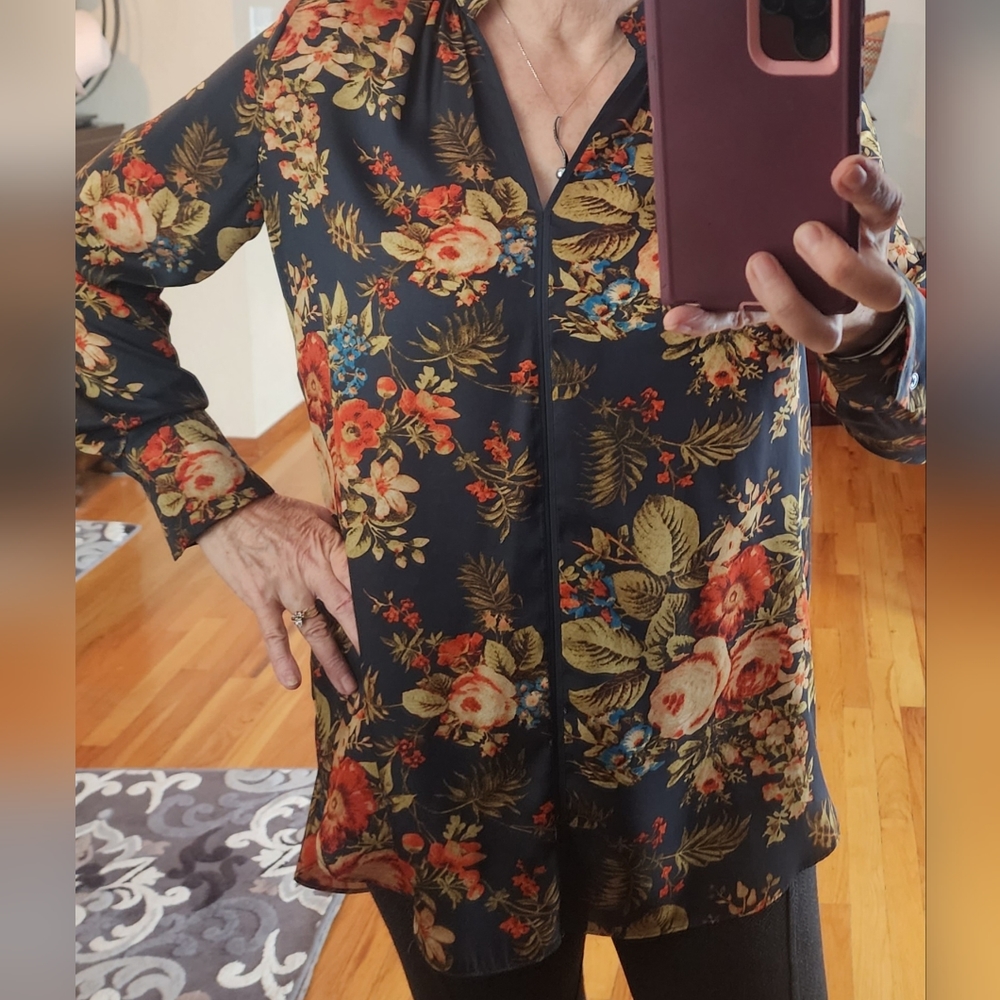 Beautiful floral blouse